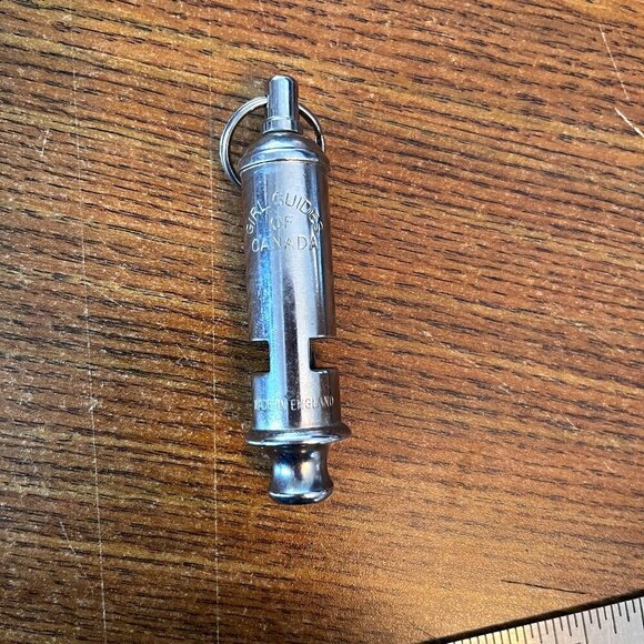 Vintage Girl Guides of Canada Whistle Made in England - Picture 2 of 7